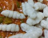 रवा पास्ता(Rava pasta recipe in Hindi) रेसिपी चरण 6 फोटो