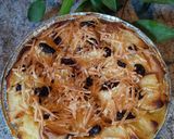 Foto langkah ke 6 dari resep Puding pisang roti tawar panggang.