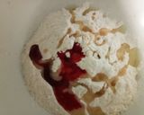 A picture of step 1 of Sweet colourful Custard mathari.
