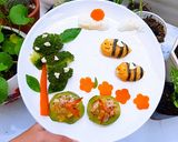 Hình bước làm 4 của món Tôm hấp bí ngòi hàn