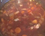 Borsty (ukrán cékla) leves, füstölt hússal recept fázis 3 fotója