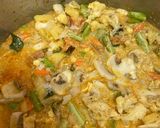 A picture of step 7 of Mix vegetables kurma / healthy kurma for kids.
