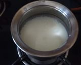 A picture of step 4 of Besan Halwa.