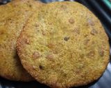 A picture of step 5 of Aloo palak ki kachori.