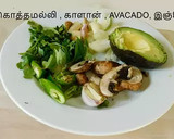 ஊத்தப்பம் ஒரு ஆரோக்கியமான முழு உணவு ரெசிபி ஸ்டேப் 2 புகைப்படம்