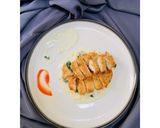 Foto langkah ke 1 dari resep Chiken katsu with creamy cheese spinach.