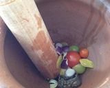 รูปขั้นตอนการทำที่ 4 ของ ส้มตำปูปลาร้า