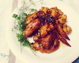 Hình bước làm 12 của món Cánh gà chiên mắm
