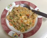 รูปขั้นตอนการทำที่ 9 ของ ข้าวผัดไข่เค็ม