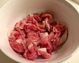 Hình bước làm 1 của món Thịt heo xào giá đỗ
