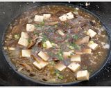 รูปขั้นตอนการทำที่ 11 ของ เต้าหู้ทรงเครื่องหมูสับหนำเลี๊ยบ