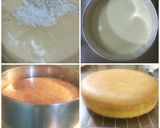 Hình bước làm 2 của món Strawberry cheese cake - Bánh kem dâu tây phô mai