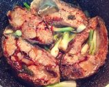 Hình bước làm 7 của món Cá chép kho dưa
