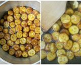 Hình bước làm 1 của món Banana upside down - Bánh chuối úp ngược