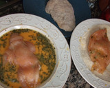 Foto del paso 5 de la receta: Milanesas de pollo rellenas con pimientos y quesos variados