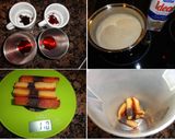 Foto del paso 2 de la receta: Flanes de turrón de yema y chocolate