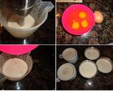 Foto del paso 4 de la receta: Flanes de turrón de yema y chocolate