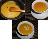Foto del paso 4 de la receta: Crema templada de puerro con langostinos