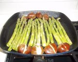Foto del paso 3 de la receta: Espárragos trigueros con castañas