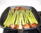 Foto del paso 3 de la receta: Espárragos trigueros con castañas