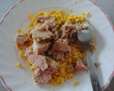 Foto del paso 3 de la receta: Huevos con atún