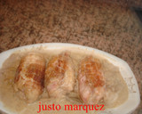 Foto del paso 6 de la receta: Muslo de pollo con dátiles y beicon