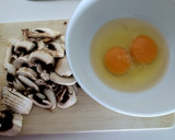 Foto del paso 1 de la receta: Omelette de champiñón 