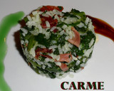 Foto del paso 7 de la receta: Timbal de acelgas con arroz y jamón