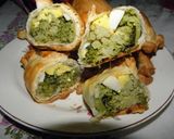 Foto del paso 4 de la receta: Empanadas de brócoli al vapor