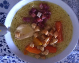Foto del paso 8 de la receta: Sopa de fideos con caldo de pollo