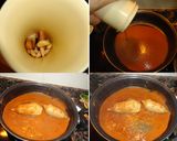 Foto del paso 7 de la receta: Espaguetis con calamares rellenos y almejas