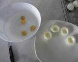 Foto del paso 3 de la receta Huevos rellenos de gambas