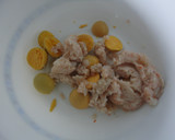 Foto del paso 4 de la receta: Huevos rellenos de gambas