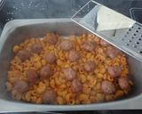 Foto del paso 6 de la receta: Macarrones con mini albóndigas