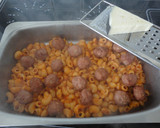 Foto del paso 6 de la receta: Macarrones con mini albóndigas