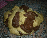 Foto del paso 6 de la receta: Pan dulce o panettone marmolado casero