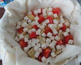 Foto del paso 4 de la receta: Tarta de alcachofas, feta y tomates