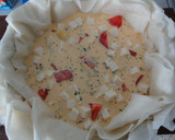 Foto del paso 5 de la receta: Tarta de alcachofas, feta y tomates