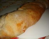 Foto del paso 3 de la receta: Pizza rellena arrollada