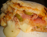 Foto del paso 4 de la receta: Pizza rellena arrollada