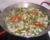 Foto del paso 8 de la receta: Arroz seco de verduras con caldo de cocido