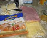 Foto del paso 1 de la receta Empanadas de jamón y queso sin que se escape 😀🥟