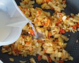 Foto del paso 5 de la receta: Berenjenas rellenas de mejillones en salsa de cúrcuma
