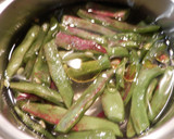 Foto del paso 2 de la receta: Judías verdes con calabaza