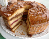 Foto del paso 1 de la receta: Queque relleno de ganache de chocolate y frambuesa