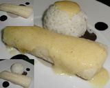 Foto del paso 5 de la receta: Bacalao confitado con salsa blanca