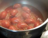 Foto del paso 2 de la receta: Pintxo de chorizos al vino