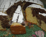 Foto del paso 5 de la receta: Torta marmolada de yogur, naranja y chocolate