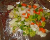 Foto del paso 1 de la receta: Agnus Dei en bouquet de vegetales