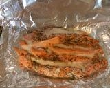 Foto del paso 1 de la receta: milhojas de verduras con salmón